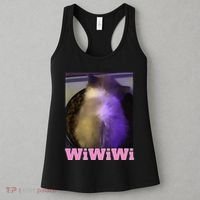 Funny Wiwiwi Cat Meme Viral Gen Z Trend Brainrot Women's Tank Top thumb 3