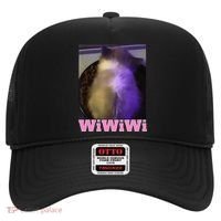 Funny Wiwiwi Cat Meme Viral Gen Z Trend Brainrot Hat thumb 0