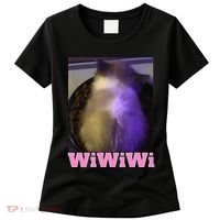 Funny Wiwiwi Cat Meme Viral Gen Z Trend Brainrot Women's T-Shirt thumb 0
