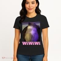 Funny Wiwiwi Cat Meme Viral Gen Z Trend Brainrot Women's T-Shirt thumb 4