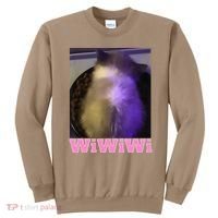 Funny Wiwiwi Cat Meme Viral Gen Z Trend Brainrot Sweatshirt thumb 0