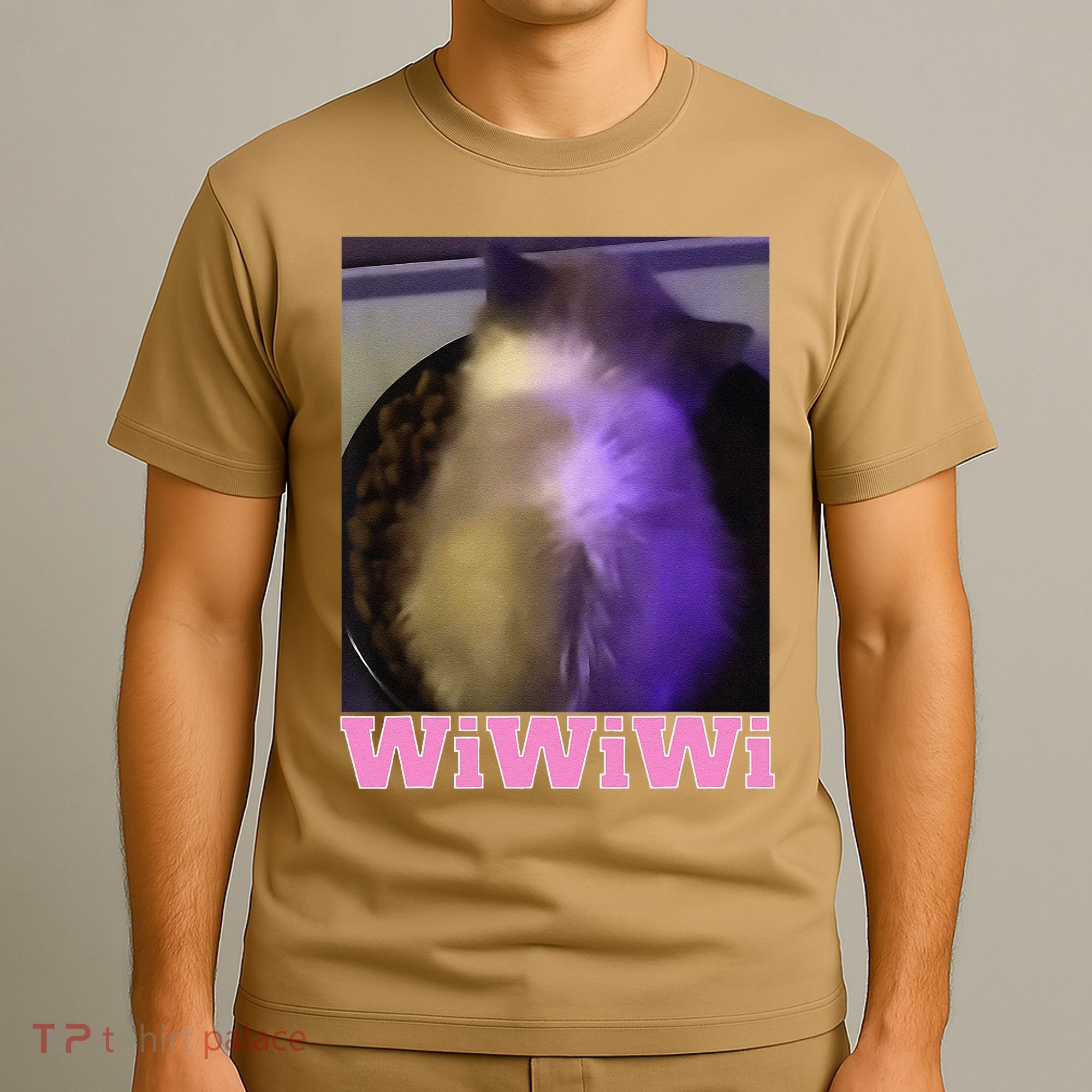 Funny Wiwiwi Cat Meme Viral Gen Z Trend Brainrot T-Shirt