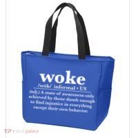 Funny Woke Definition Anti Woke Meme Gift Tote Bag thumb 3
