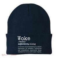 Funny Woke Dictionary Meaning Beanie thumb 0