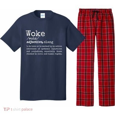 Funny Woke Dictionary Meaning Pajama Set
