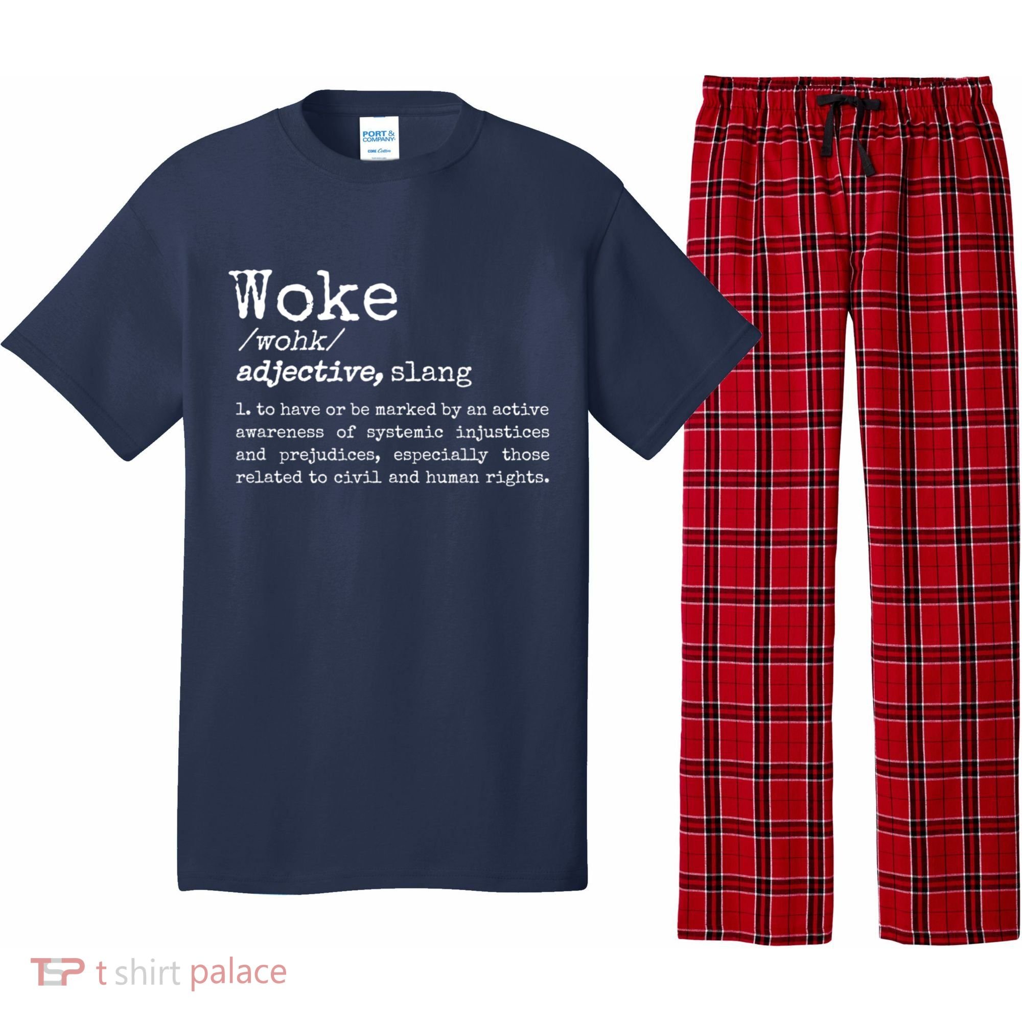 Funny Woke Dictionary Meaning Pajama Set