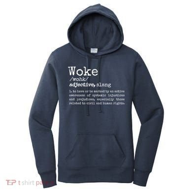 Funny Woke Dictionary Meaning Women's Hoodie