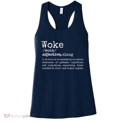 Funny Woke Dictionary Meaning Women's Tank Top