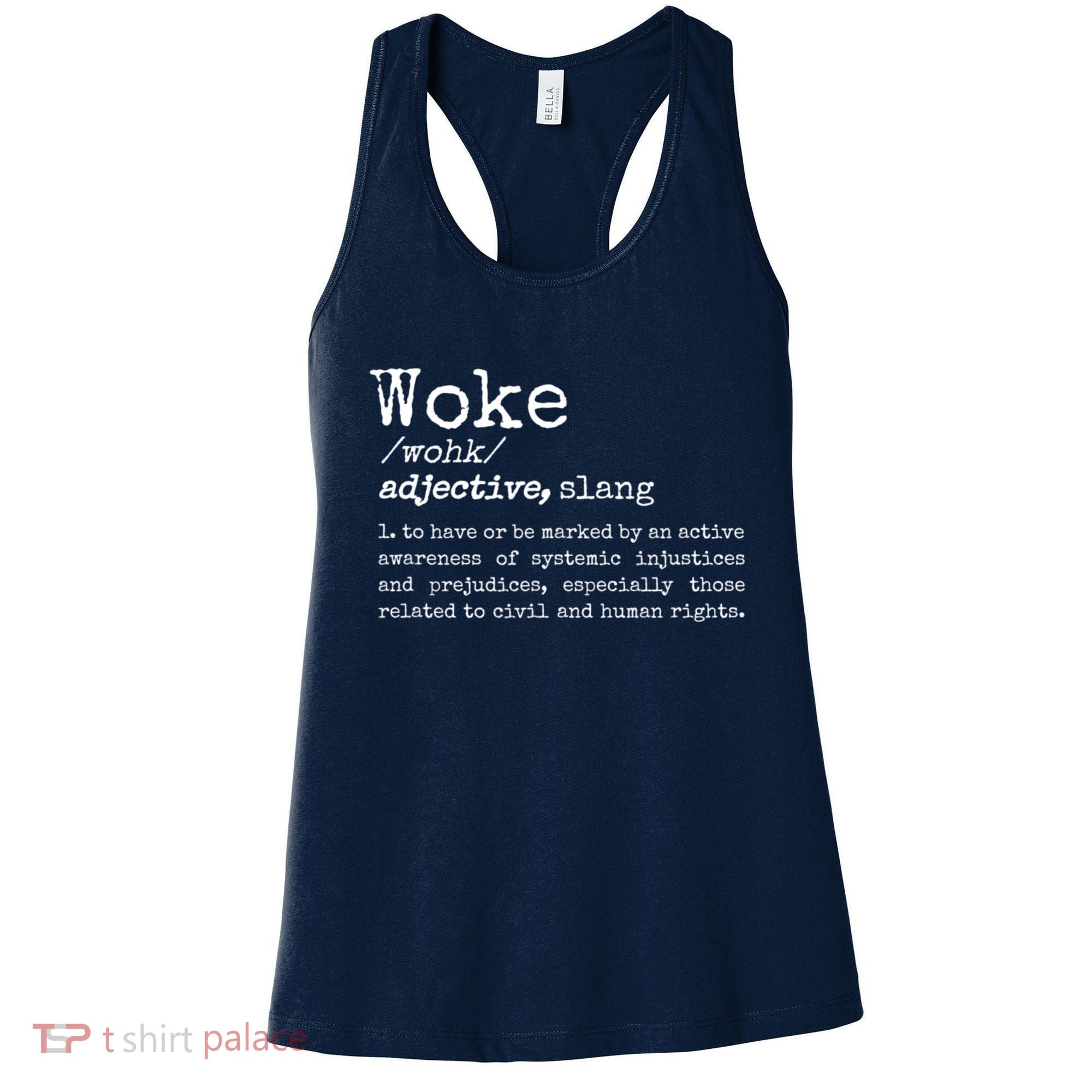 Funny Woke Dictionary Meaning Women's Tank Top