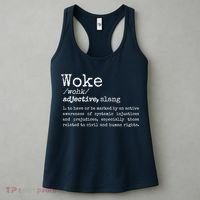 Funny Woke Dictionary Meaning Women's Tank Top thumb 3