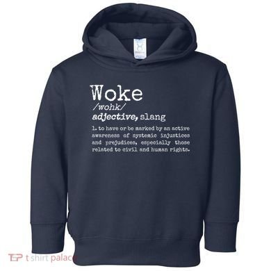 Funny Woke Dictionary Meaning Toddler Hoodie