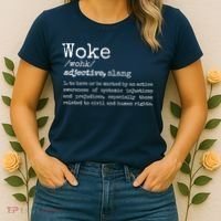 Funny Woke Dictionary Meaning Women's T-Shirt thumb 2