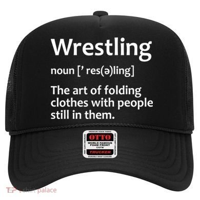 Funny Wrestling Design Wrestlers Hat