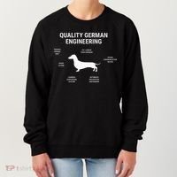 Funny Weiner Dog Joke Sarcastic German Dachshund Women's Sweatshirt thumb 0