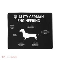 Funny Weiner Dog Joke Sarcastic German Dachshund Mousepad thumb 0