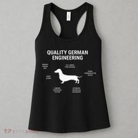 Funny Weiner Dog Joke Sarcastic German Dachshund Women's Tank Top thumb 3