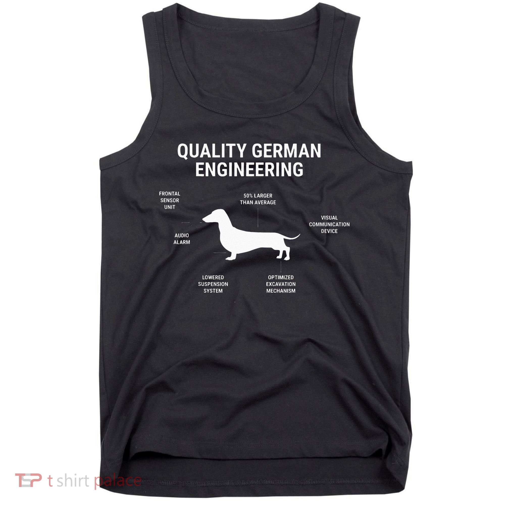 Funny Weiner Dog Joke Sarcastic German Dachshund Tank Top