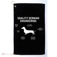 Funny Weiner Dog Joke Sarcastic German Dachshund Golf Towel thumb 0