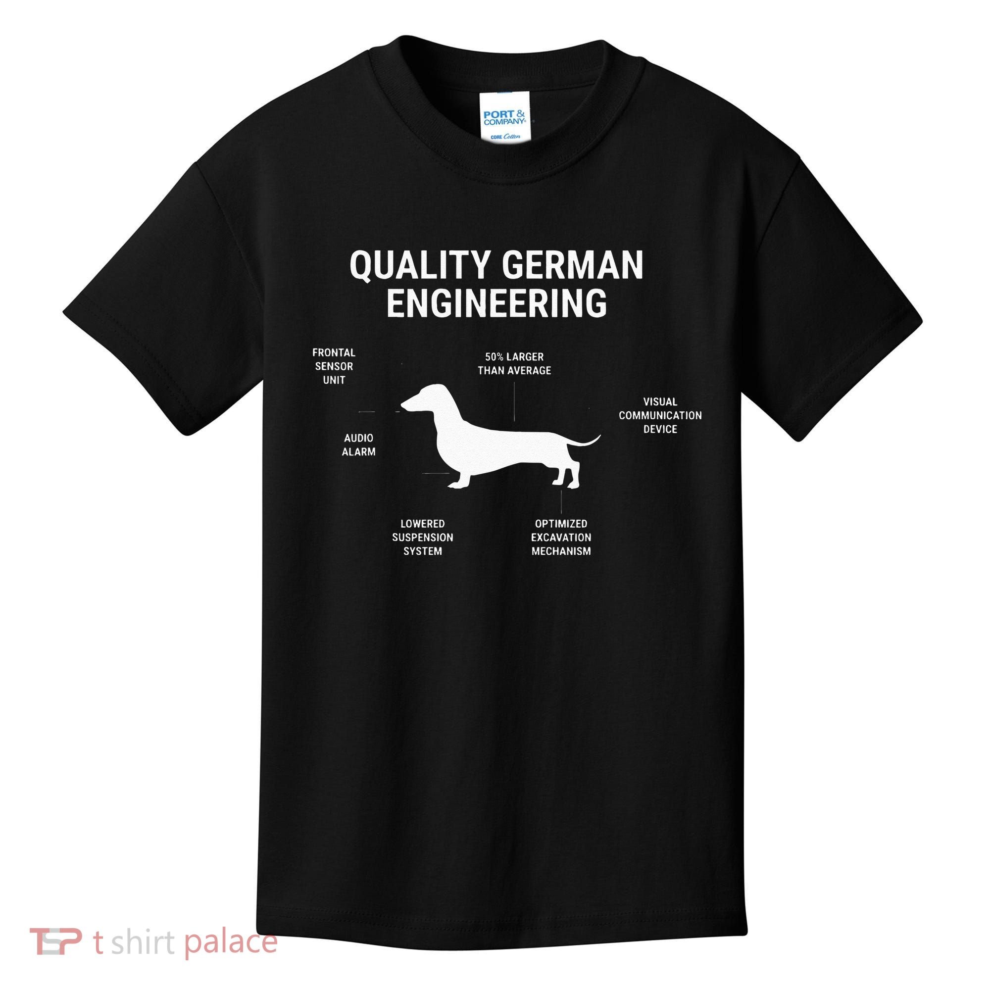 Funny Weiner Dog Joke Sarcastic German Dachshund Kids T-Shirt