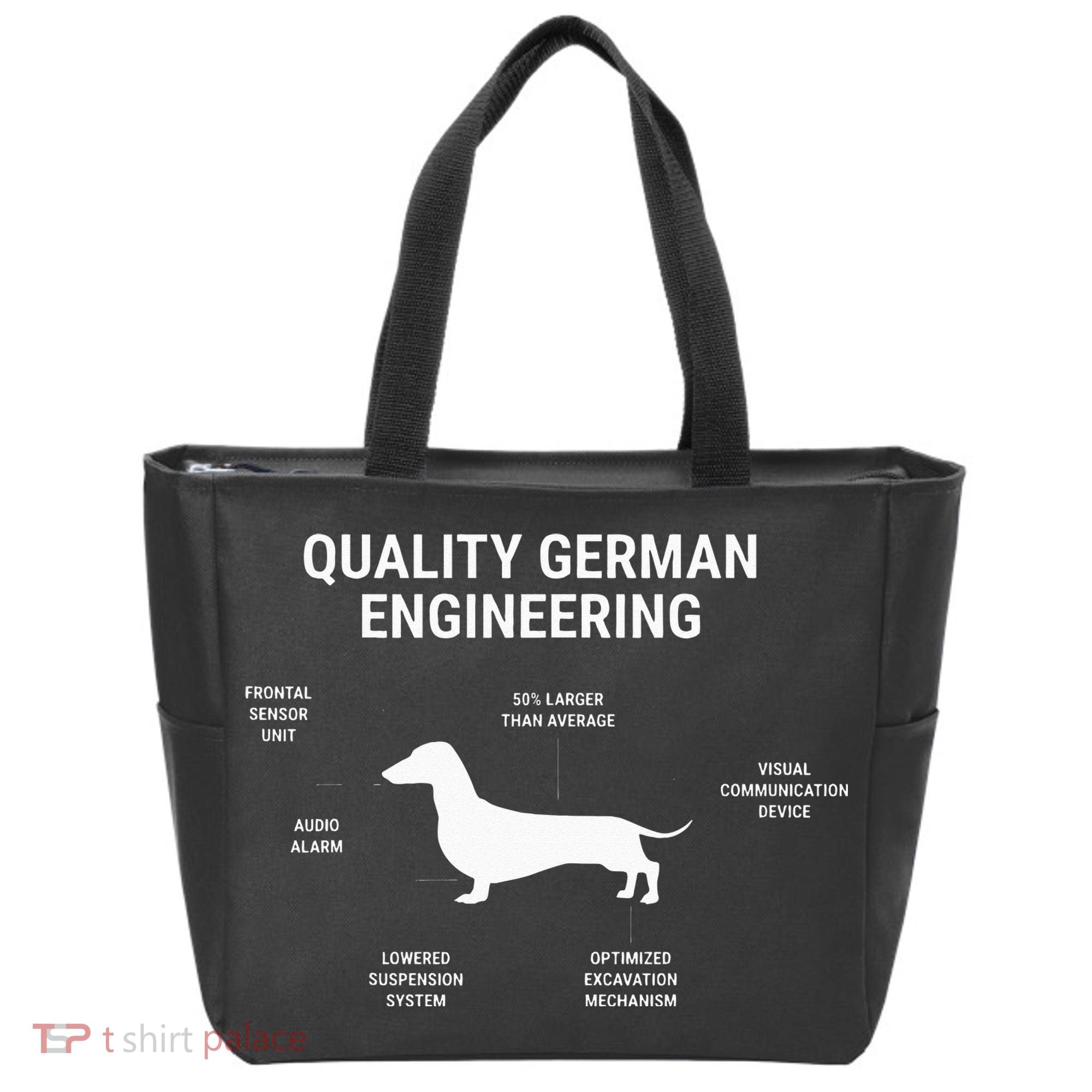 Funny Weiner Dog Joke Sarcastic German Dachshund Tote Bag