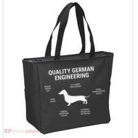 Funny Weiner Dog Joke Sarcastic German Dachshund Tote Bag thumb 2