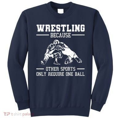 Funny Wrestling Design For Wrestle Athletes Sweatshirt