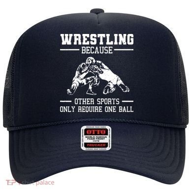 Funny Wrestling Design For Wrestle Athletes Hat