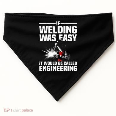 Funny Welding Design Welder Weld Welding Lover USA-Made Doggie Bandana