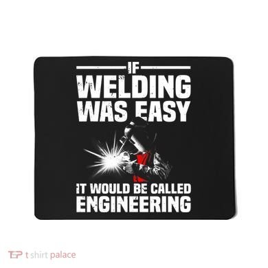 Funny Welding Design Welder Weld Welding Lover Mousepad