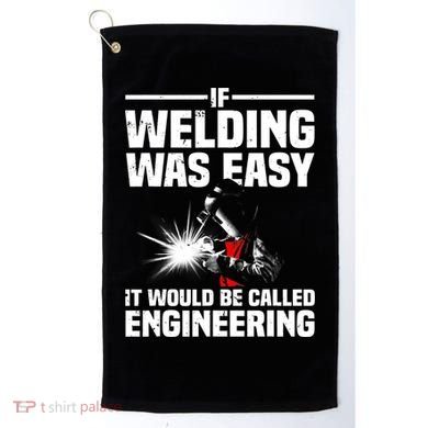 Funny Welding Design Welder Weld Welding Lover Golf Towel