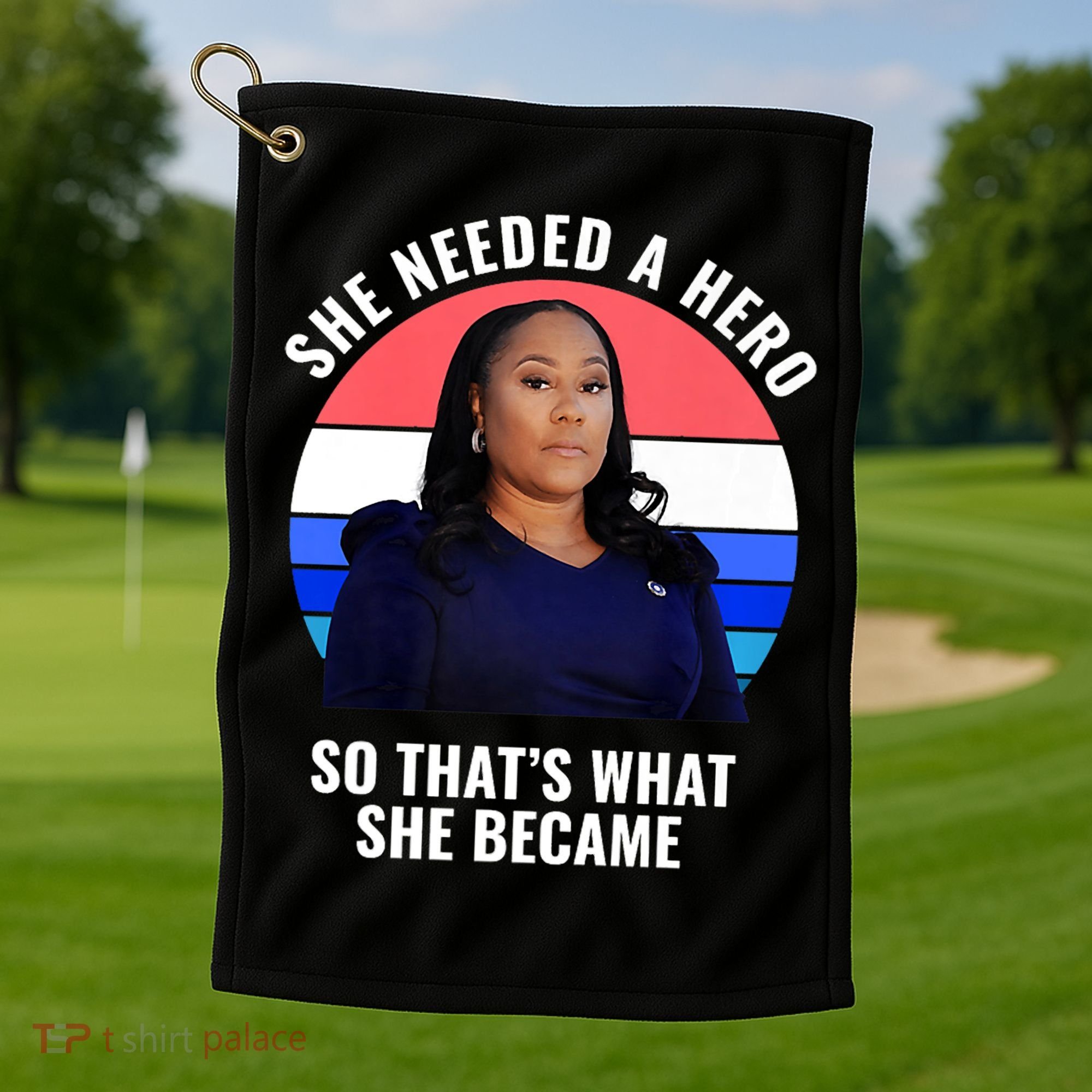 Fani Willis District Attorney Of Fulton County Georgia Golf Towel