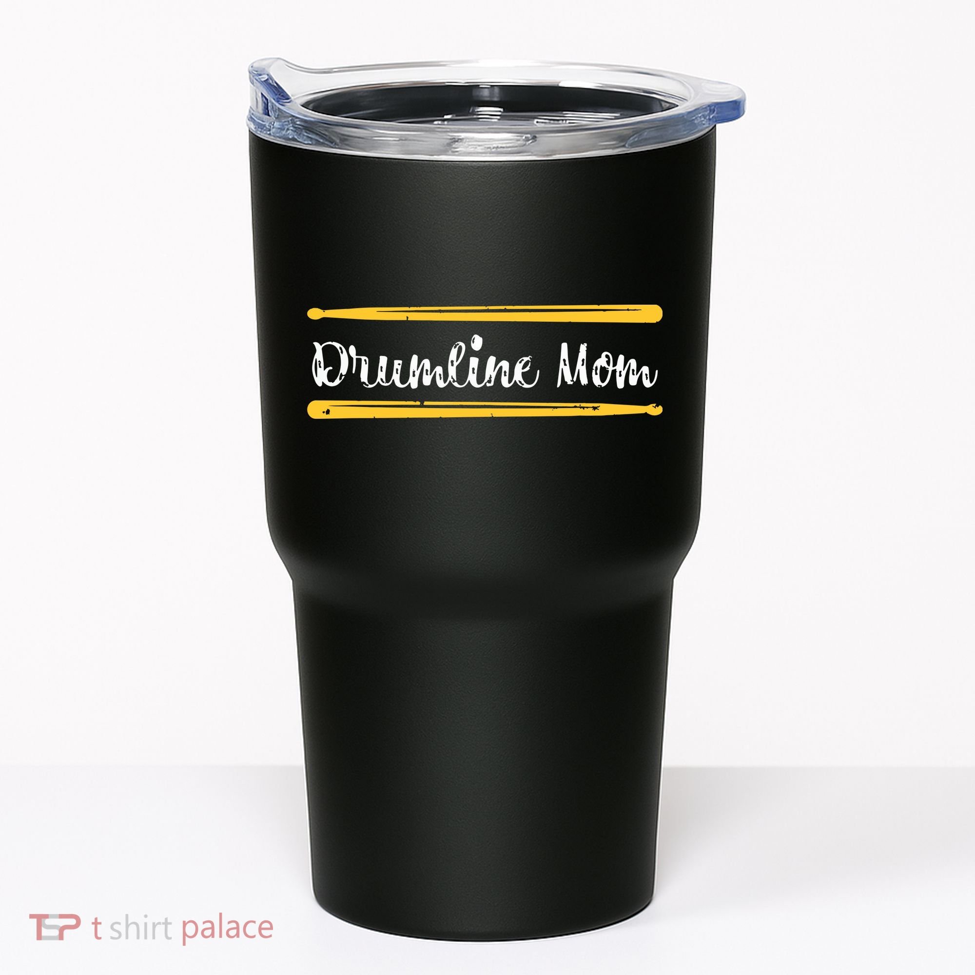 Funny Women Drum Lover Gift DrumLine Mom Tumbler