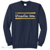 Funny Women Drum Lover Gift DrumLine Mom Sweatshirt thumb 0