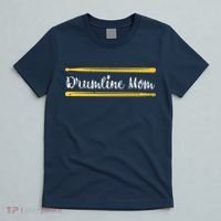 Funny Women Drum Lover Gift DrumLine Mom T-Shirt thumb 5