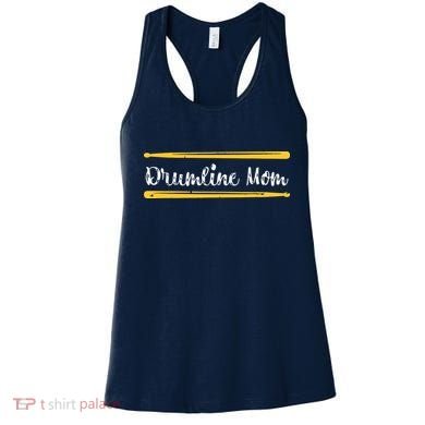 Funny Women Drum Lover Gift DrumLine Mom Women's Tank Top