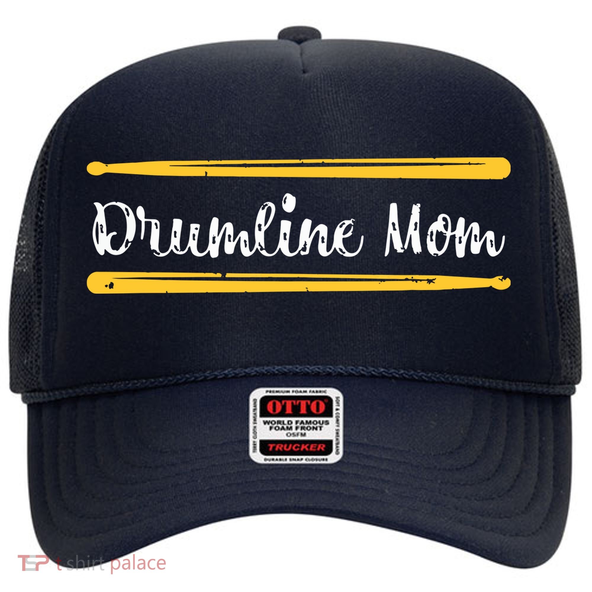 Funny Women Drum Lover Gift DrumLine Mom Hat