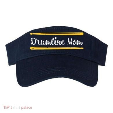 Funny Women Drum Lover Gift DrumLine Mom Visor