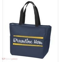 Funny Women Drum Lover Gift DrumLine Mom Tote Bag thumb 3