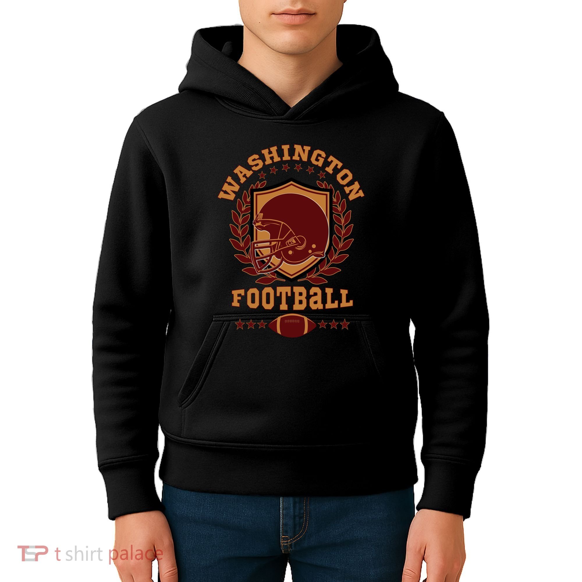 Football Washington Dc Kids Hoodie