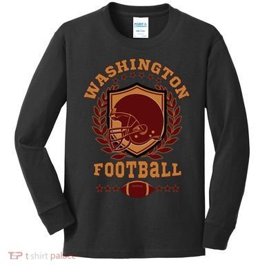 Football Washington Dc Kids Long Sleeve Shirt