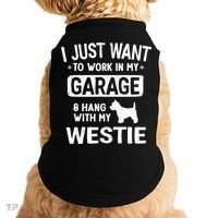 Funny Westie Dad Garage Hang With Gift Doggie Tank thumb 0