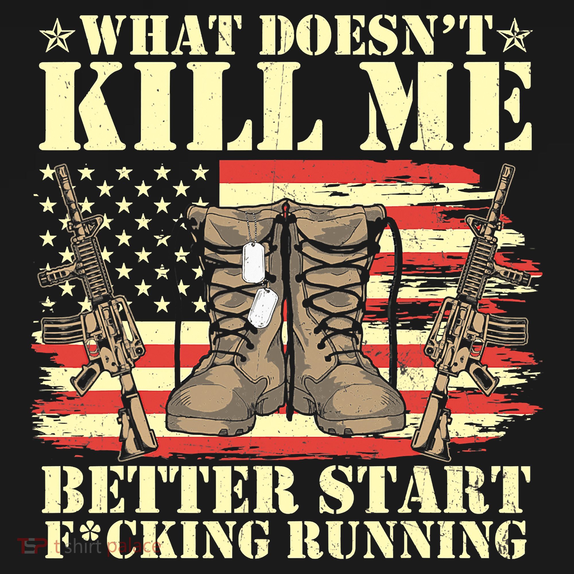 Funny What Doesn't Kill Me Better Start F Running Veteran Sweatshirt