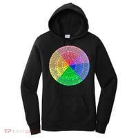 Feelings Wheel Emotion Chart Mental Health Therapy Chart Women's Hoodie thumb 0