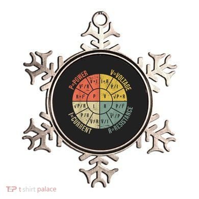 Formula Wheel Electrical Engineering Electricity Ohm's Law Ornament
