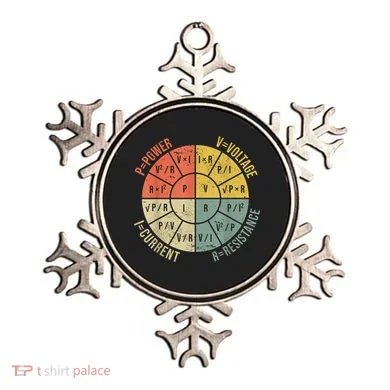 Formula Wheel Electrical Engineering Electricity Ohm's Law Ornament