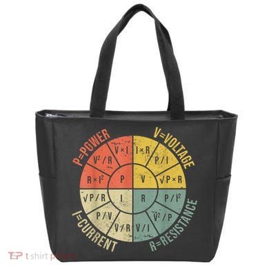 Formula Wheel Electrical Engineering Electricity Ohm's Law Tote Bag