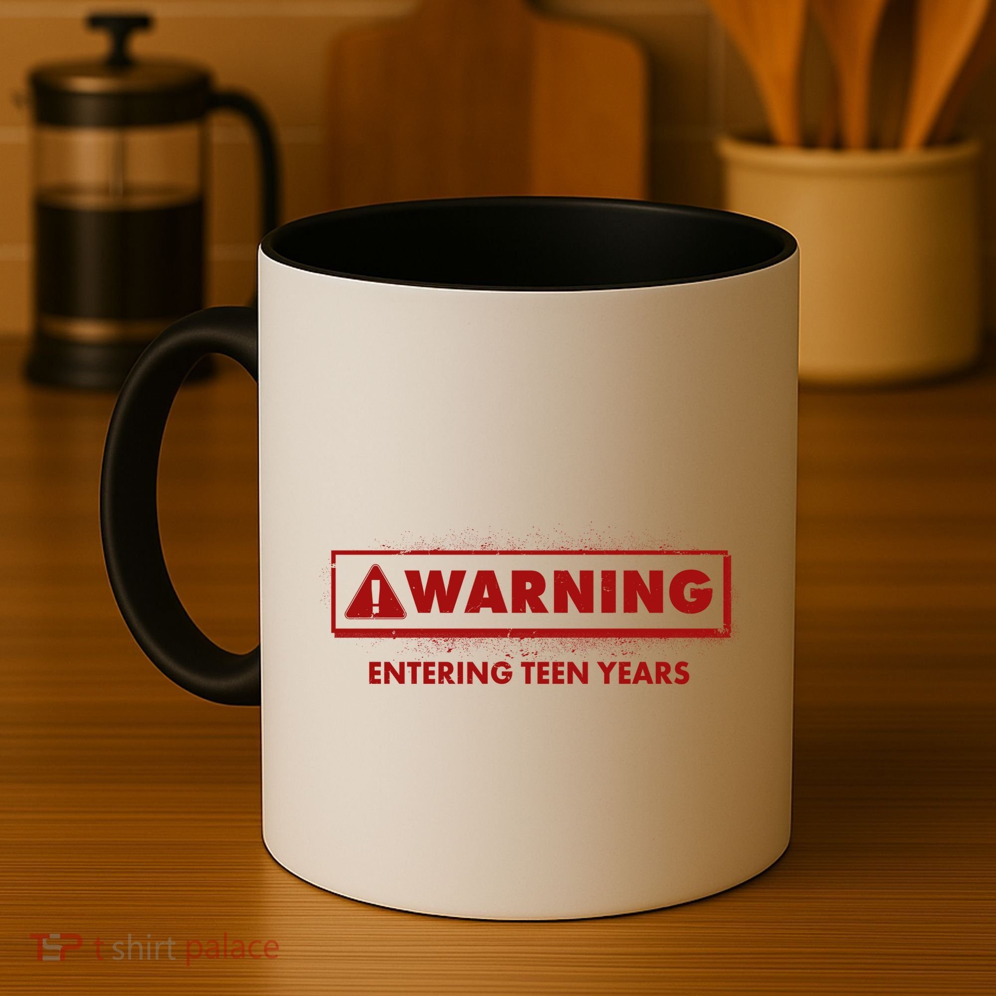 Funny Warning Entering Teen Years Coffee Mug