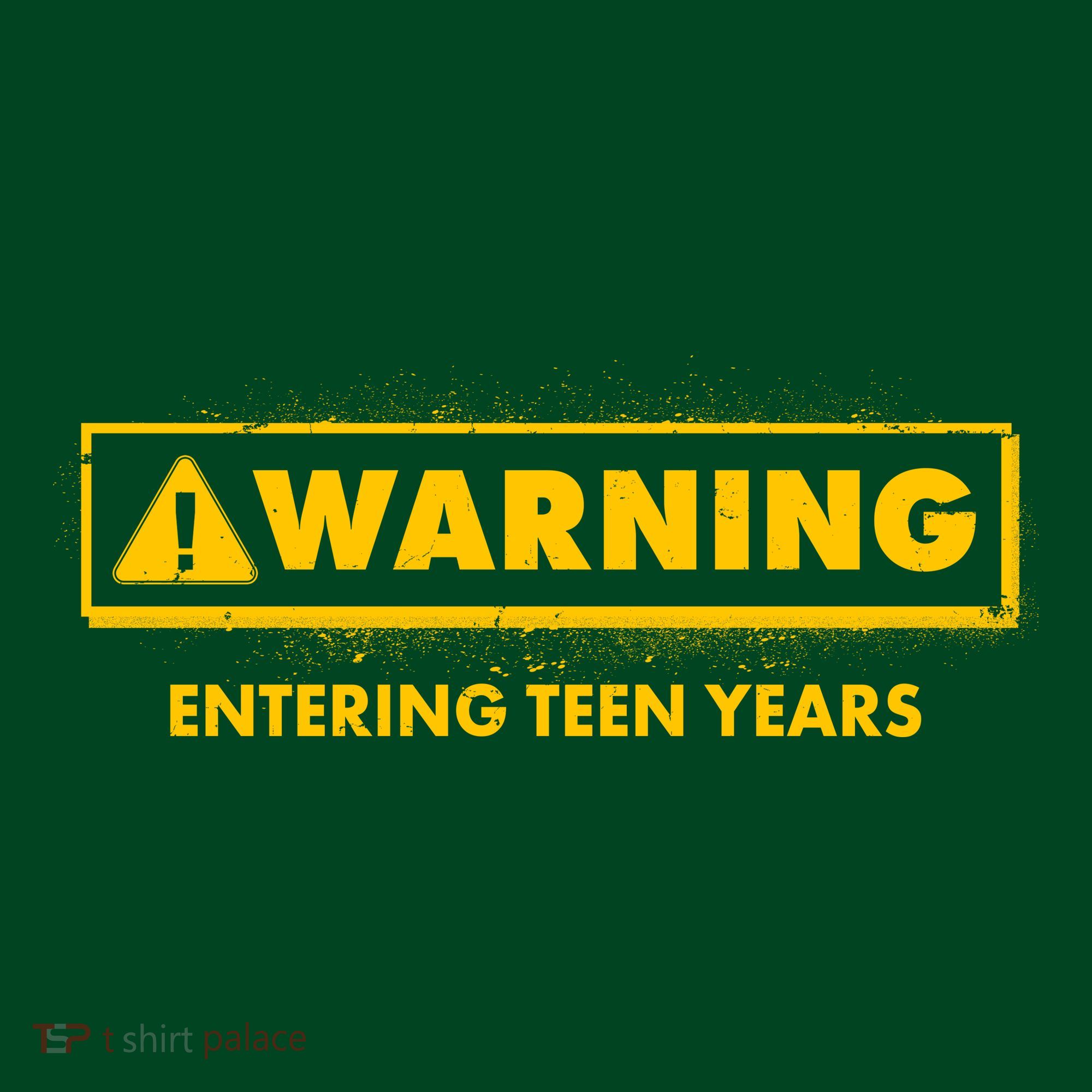 Funny Warning Entering Teen Years Apron