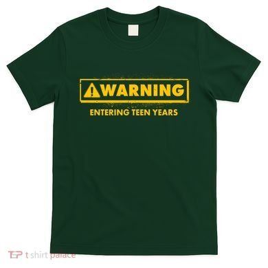 Funny Warning Entering Teen Years T-Shirt