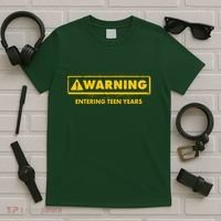 Funny Warning Entering Teen Years T-Shirt thumb 5